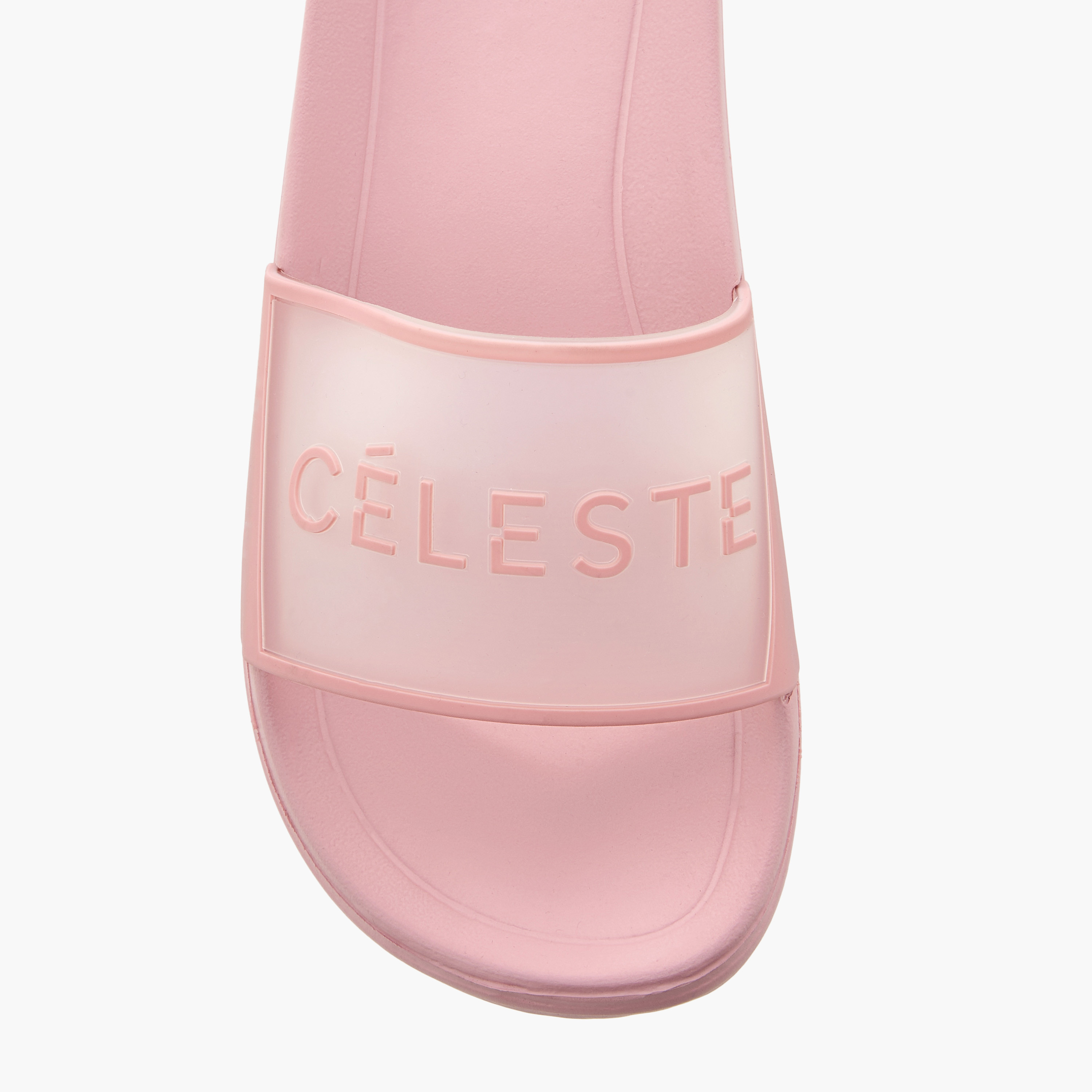 Celeste Women's Logo Detail Slip-On Slides-women-shoes-flipflopsandslides-image-3