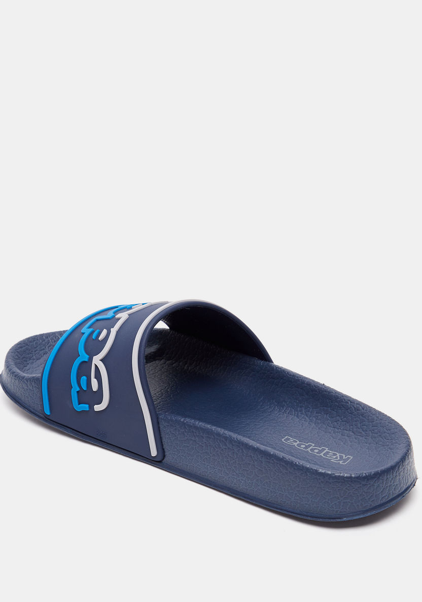 Kappa Boys' Embossed Slide Slippers-Boy%27s Flip Flops & Beach Slippers-image-2