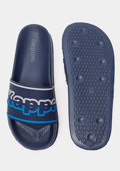 Kappa Boys' Embossed Slide Slippers-Boy%27s Flip Flops & Beach Slippers-image-5