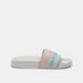 Kappa Women's Embossed Logo Detail Slip-On Slide Slippers-Women%27s Flip Flops & Beach Slippers-thumbnailMobile-1