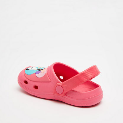 Minnie Mouse Embossed Slip-On Clogs