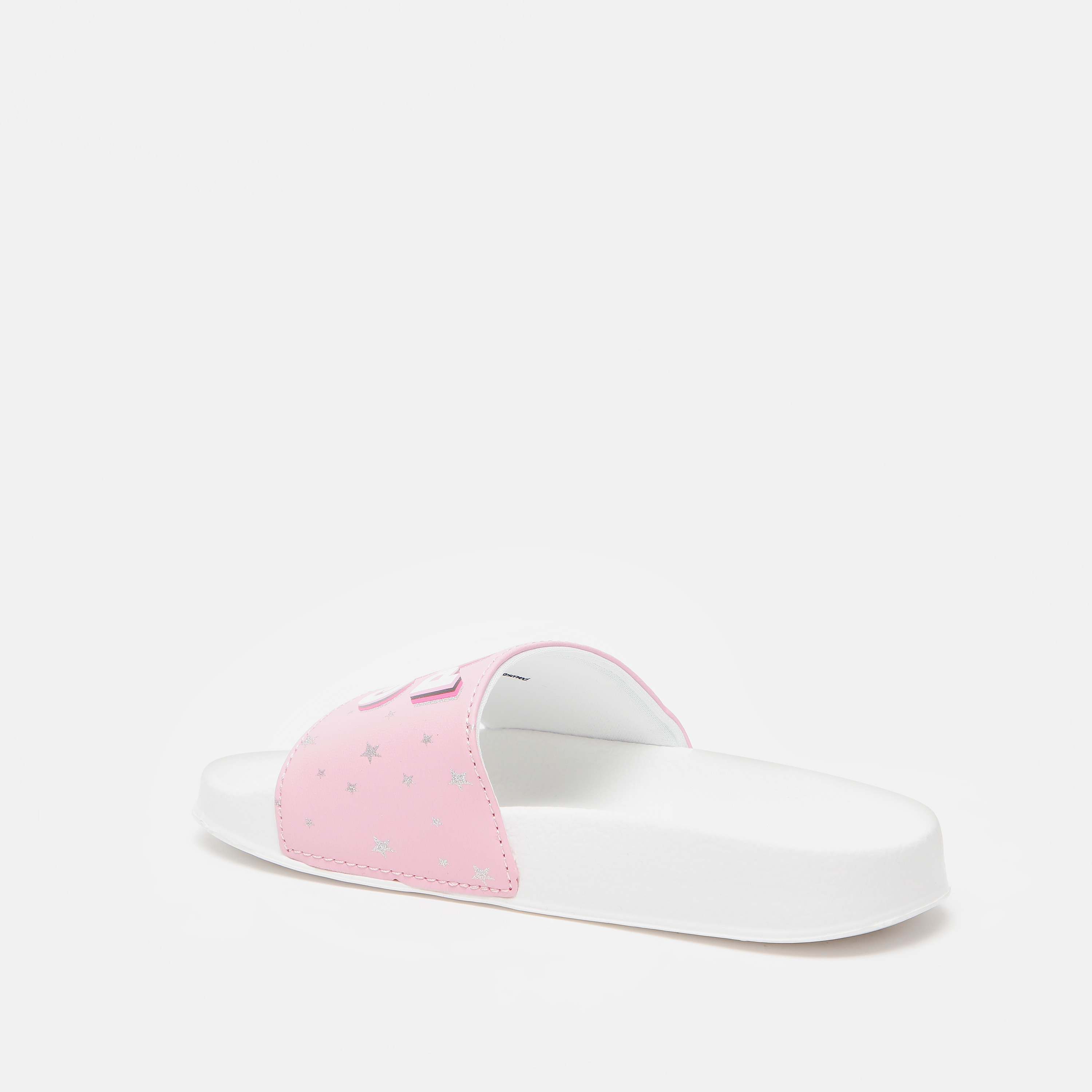 Shop Barbie Printed Slip On Slide Slippers Online Splash UAE