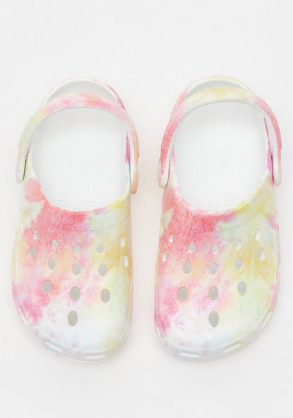 Ombre Clogs with Cut-Out Detail and Back Strap
