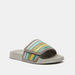 Striped Slip-On Slide Slippers-Boy%27s Flip Flops & Beach Slippers-thumbnailMobile-1