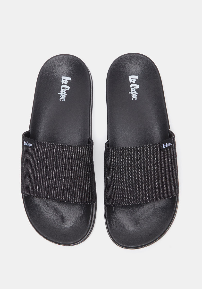 Lee Cooper Men's Slip-On Slide Slippers-Men%27s Flip Flops & Beach Slippers-image-0