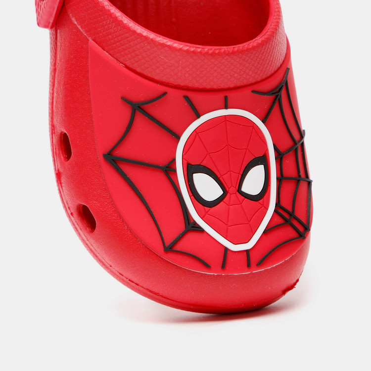 Spider-Man Embossed Slip-On Clogs