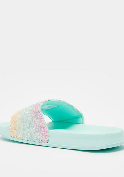 Embellished Slip-On Slide Slippers-Girl%27s Flip Flops and Beach Slippers-image-2