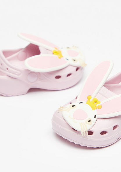 Bunny Accented Slip-On Clogs