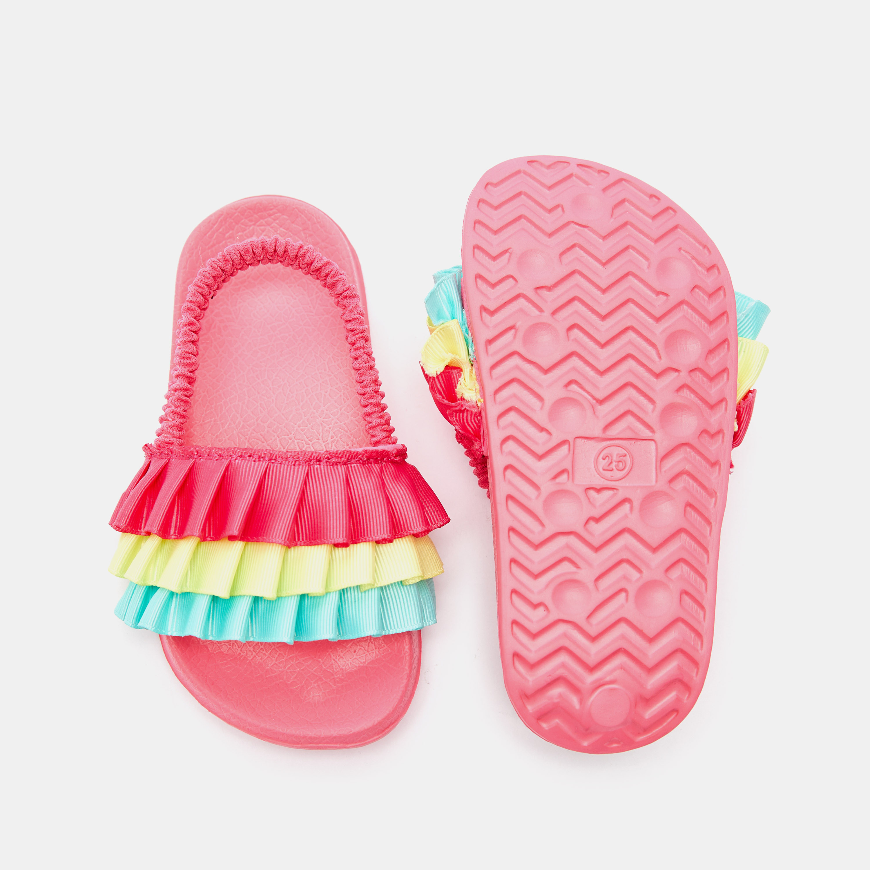 Elasticated discount slippers womens