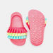 Ruffle Accented Slide Slippers with Elasticated Back Strap-Girl%27s Flip Flops & Beach Slippers-thumbnailMobile-4