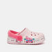 Barbie Print Slip-On Clogs-Girl%27s Flip Flops and Beach Slippers-thumbnail-1