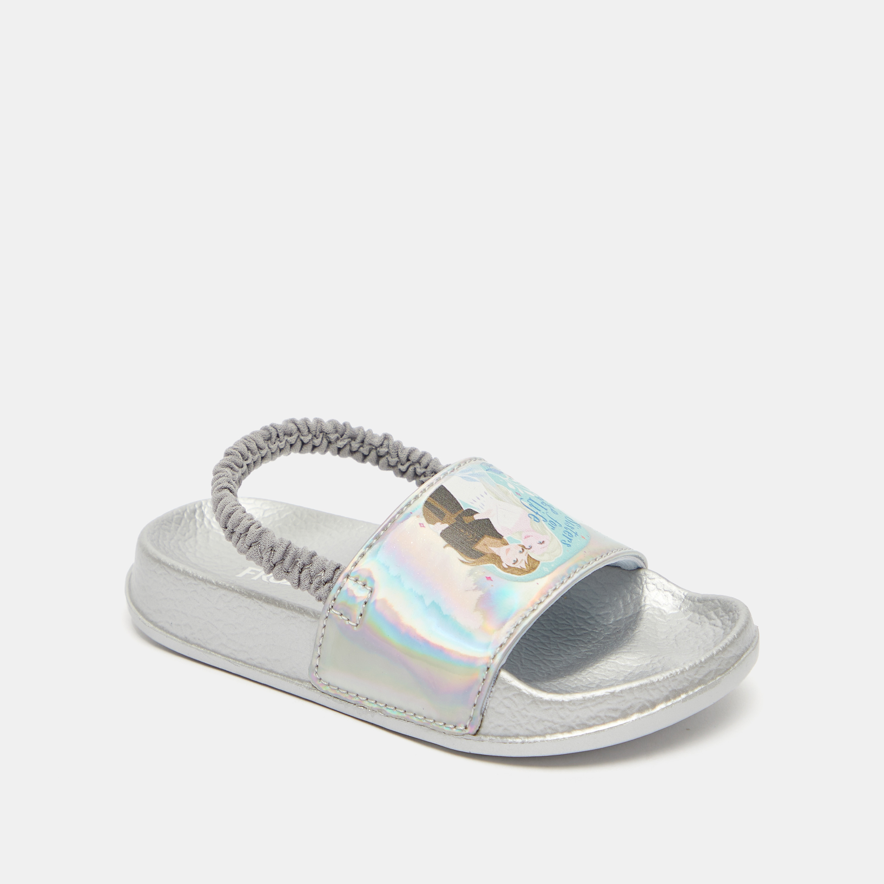 صندل بكعب سميك سهل الارتداء بطبعات فروزن من ديزني-baby-girls-shoes-sandals-image-3