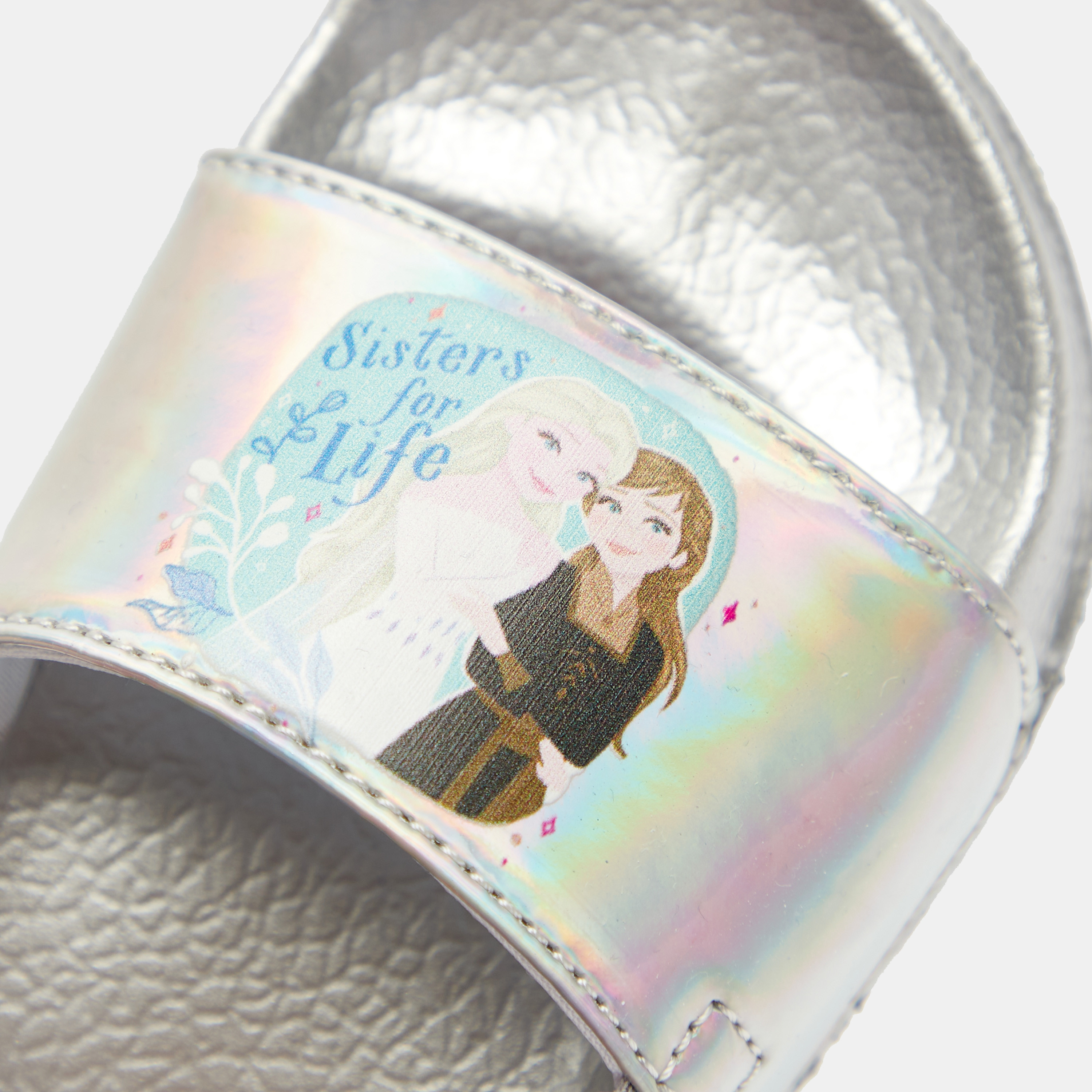 صندل بكعب سميك سهل الارتداء بطبعات فروزن من ديزني-baby-girls-shoes-sandals-image-4
