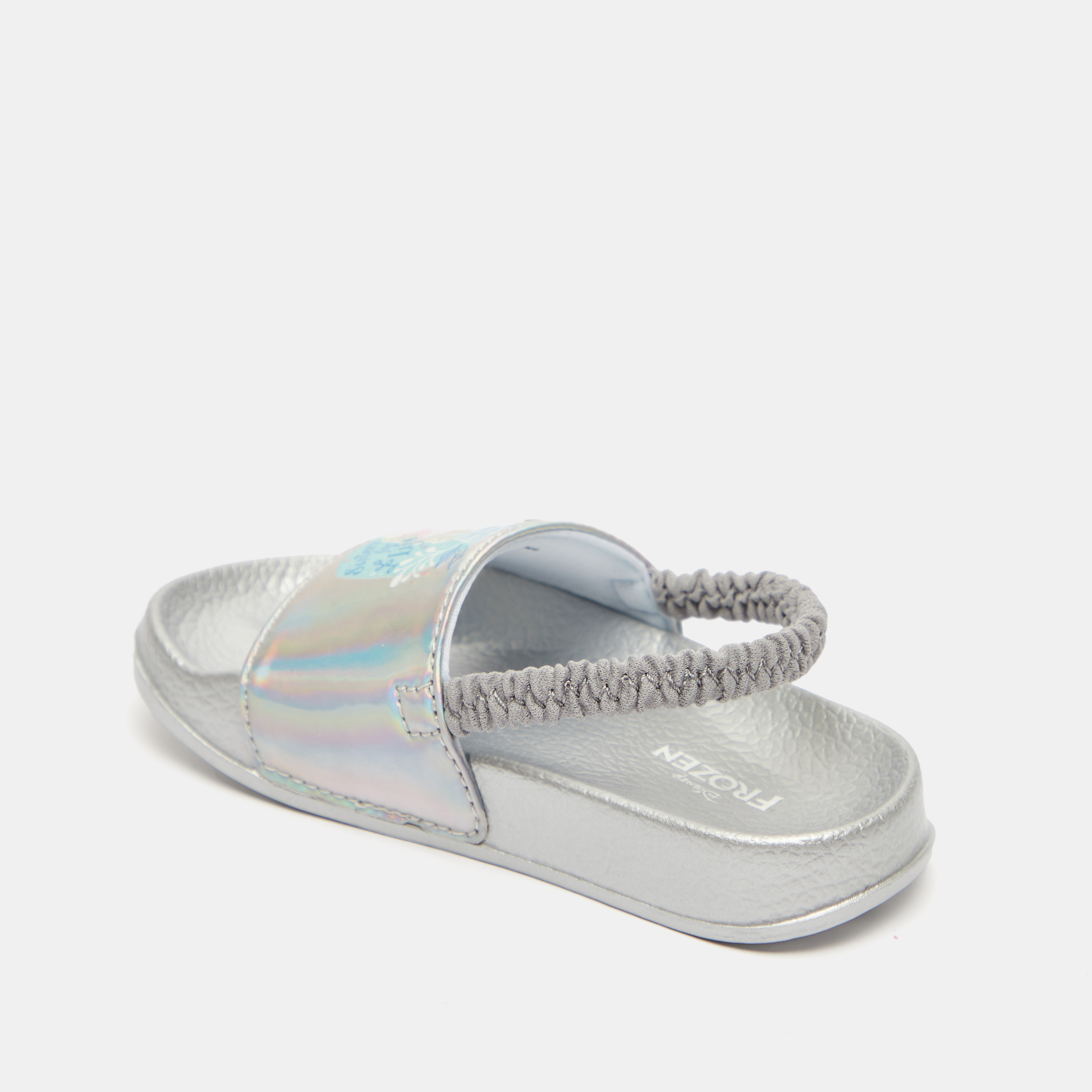 صندل بكعب سميك سهل الارتداء بطبعات فروزن من ديزني-baby-girls-shoes-sandals-image-5