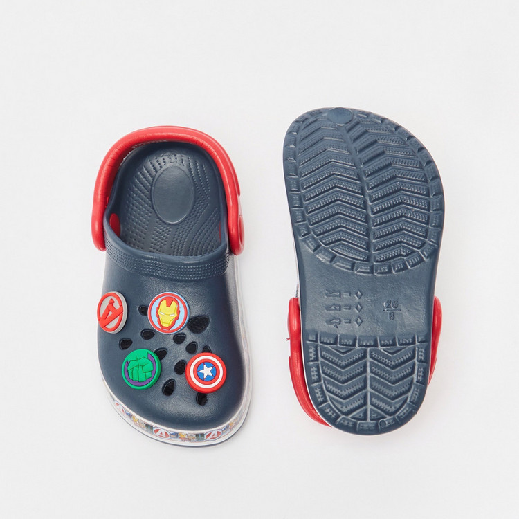 Marvel Superhero Accent Slip-On Clogs with Backstrap