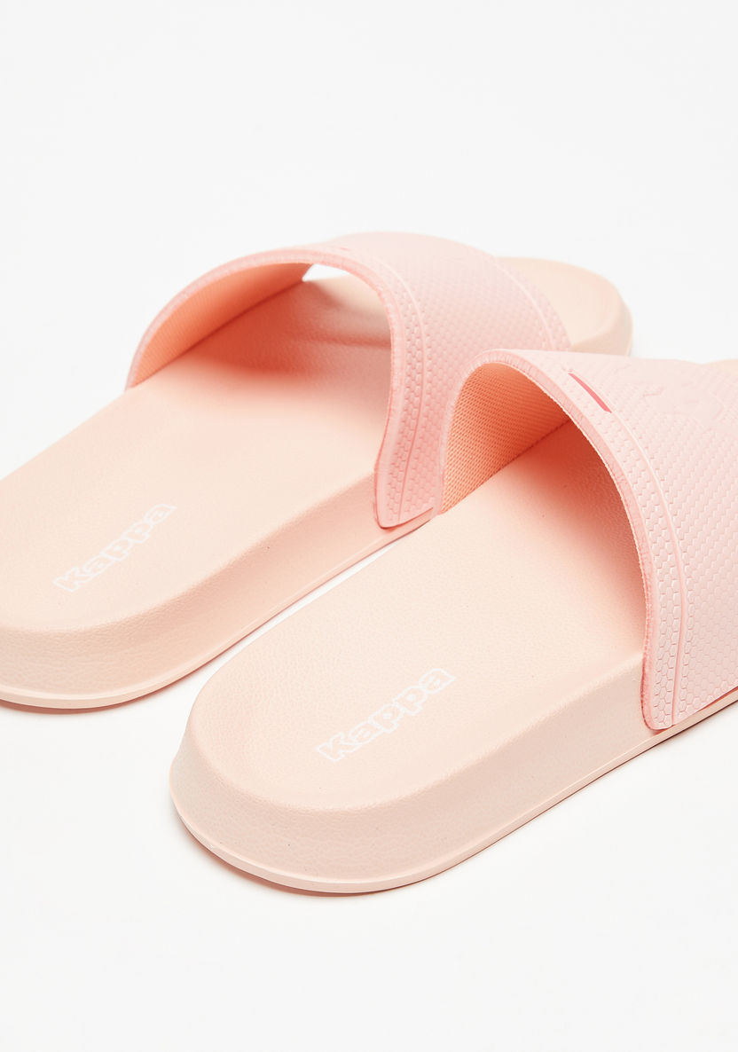 Kappa Girls' Textured Open Toe Slide Slippers-Girl%27s Flip Flops and Beach Slippers-image-2