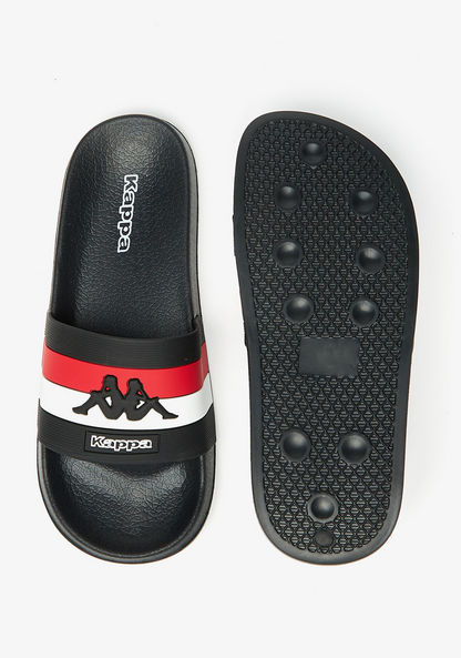 Kappa Boys' Embossed Slide Sandals-Boy%27s Flip Flops & Beach Slippers-image-4