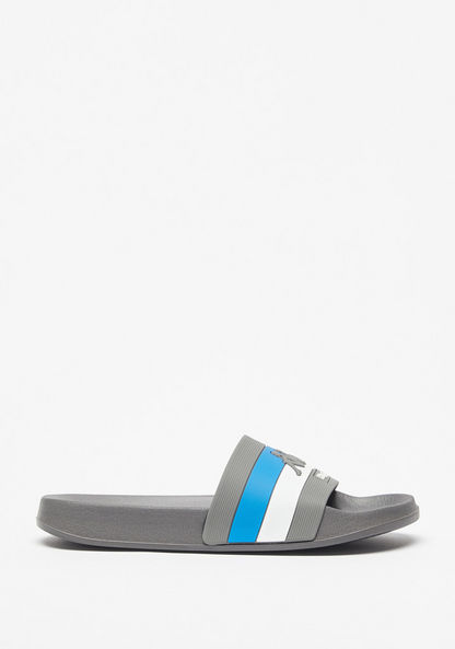 Kappa Boys' Embossed Slide Sandals-Boy%27s Flip Flops & Beach Slippers-image-2