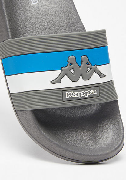 Kappa Boys' Embossed Slide Sandals-Boy%27s Flip Flops & Beach Slippers-image-3