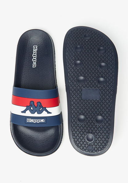 Kappa Boys' Embossed Slide Sandals-Boy%27s Flip Flops & Beach Slippers-image-4