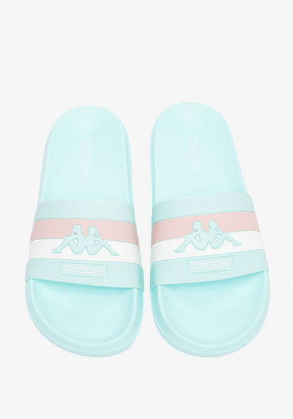 Kappa Girls' Logo Print Slide Slippers