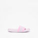 Kappa Girls' Logo Print Slide Slippers-Girl%27s Flip Flops & Beach Slippers-thumbnailMobile-2