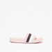 Kappa Girls' Logo Print Slide Slippers-Girl%27s Flip Flops & Beach Slippers-thumbnailMobile-2