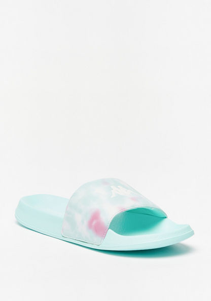Kappa Women's Printed Slip-On Slides-Women%27s Flip Flops & Beach Slippers-image-1