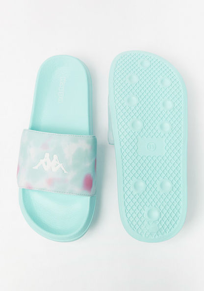 Kappa Women's Printed Slip-On Slides-Women%27s Flip Flops & Beach Slippers-image-4