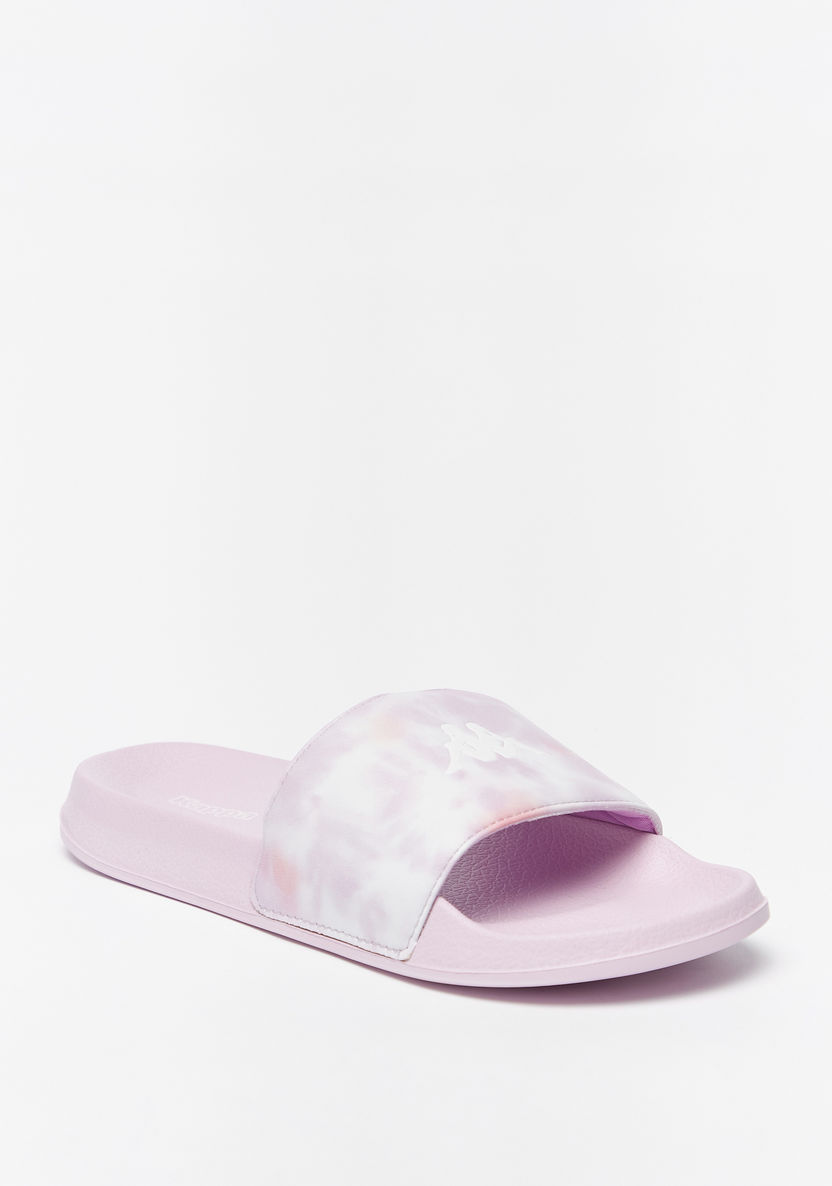 Kappa Women's Printed Slip-On Slides-Women%27s Flip Flops & Beach Slippers-image-1