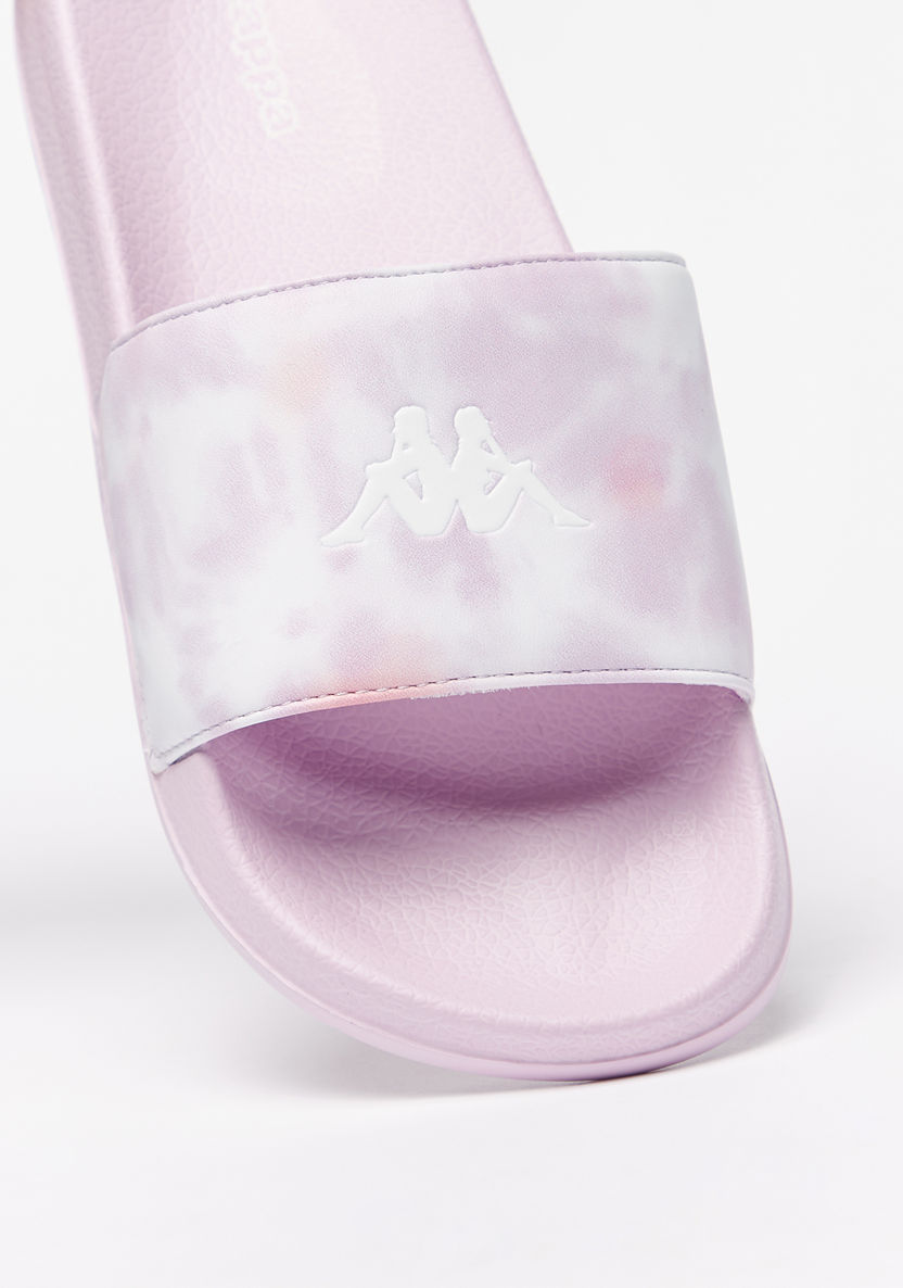 Kappa Women's Printed Slip-On Slides-Women%27s Flip Flops & Beach Slippers-image-3