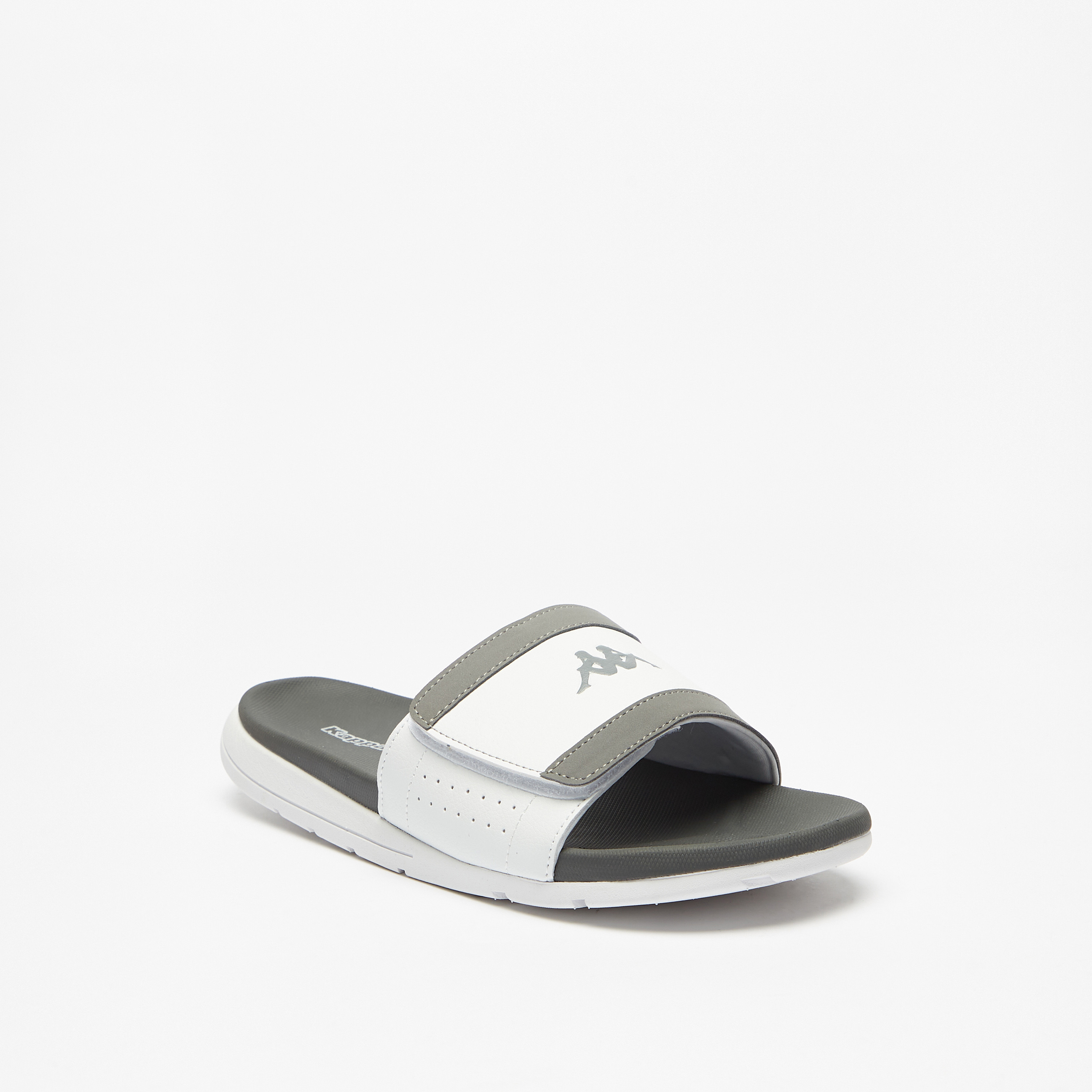 Kappa Men's Logo Embossed Slip-On Slides-men-shoes-flipflopsandslides-image-2