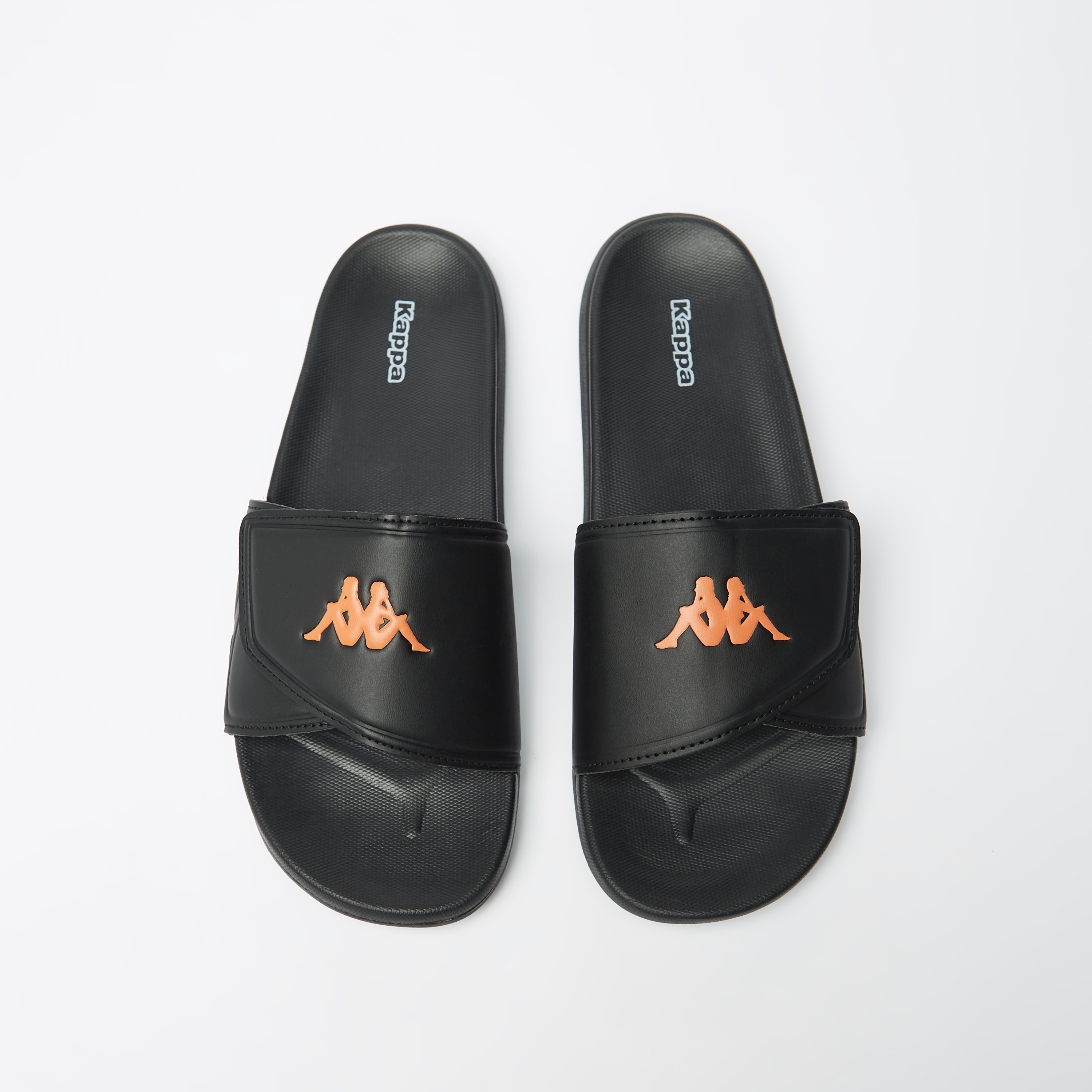 Shop Kappa Men s Embossed Slip On Slides Online Splash Saudi