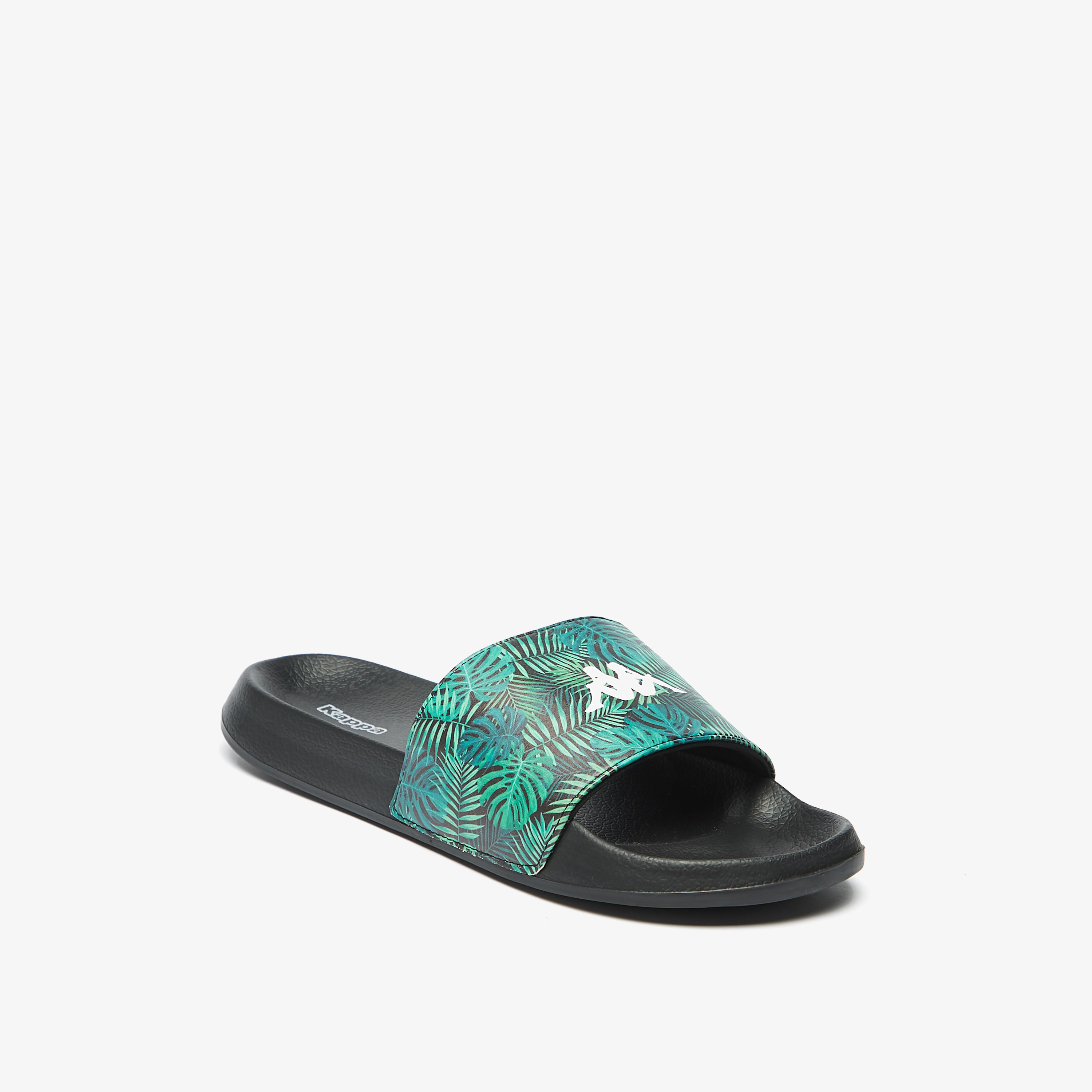 Kappa Men s Logo Print Slip On Slides