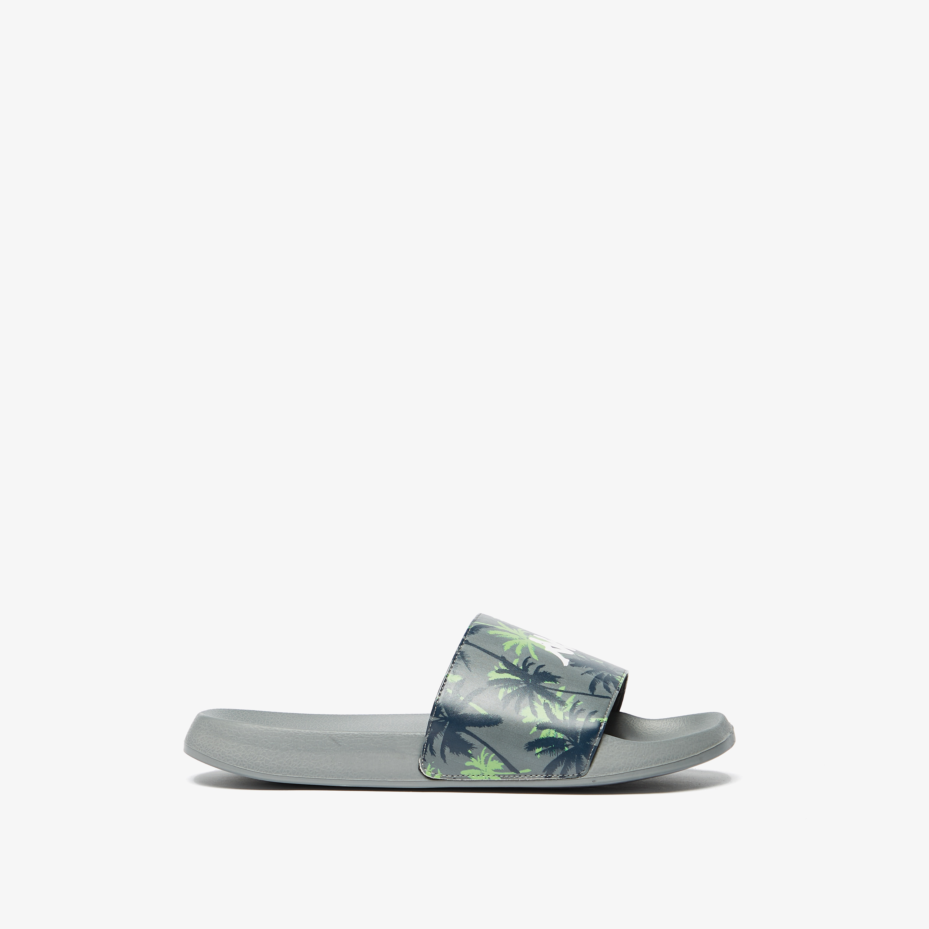 Kappa Men's Logo Print Slip-On Slides-men-shoes-flipflopsandslides-image-3
