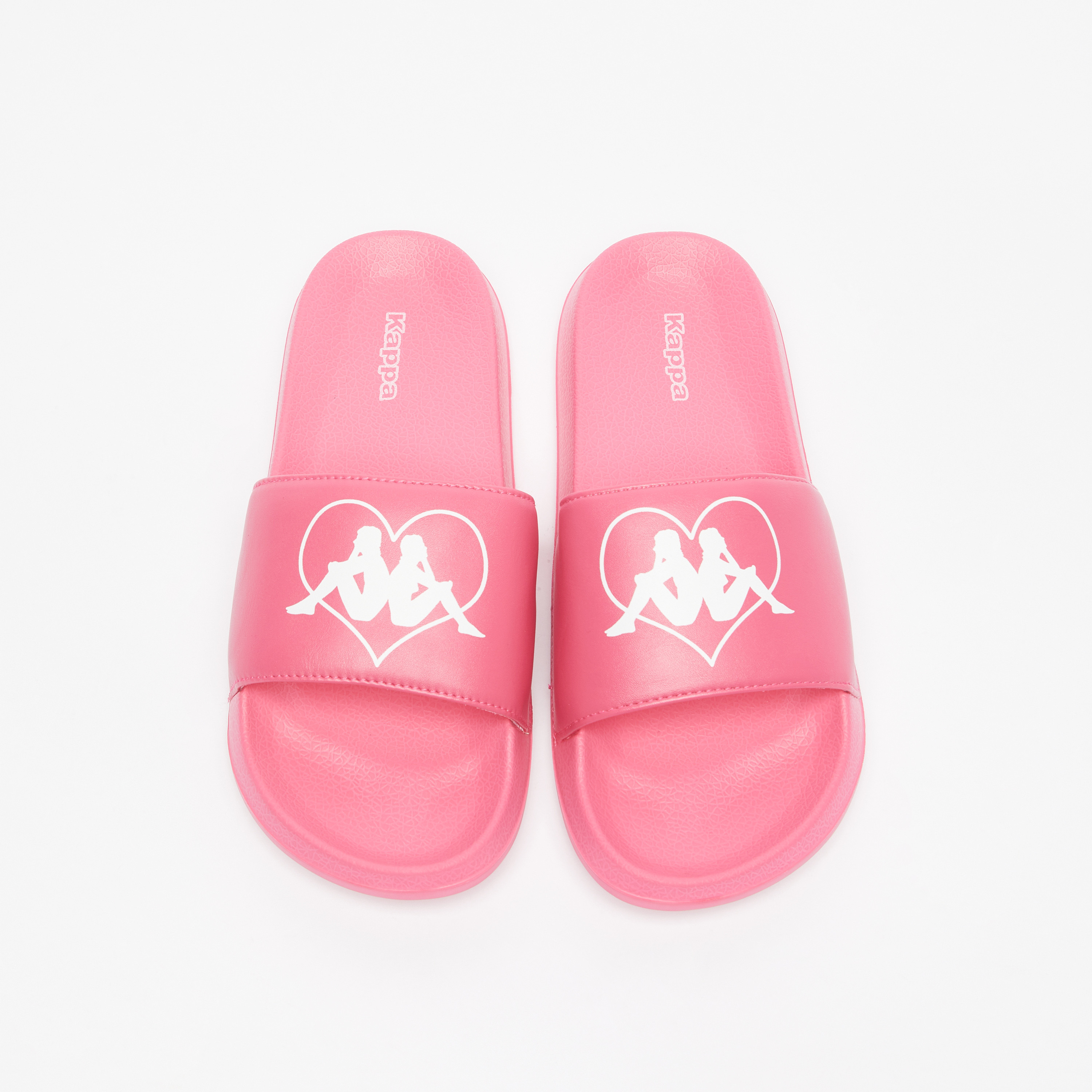 Shop Kappa Women Logo Print Slip On Slide Sandals Online Splash