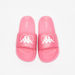 Kappa Women Logo Print Slip-On Slide Sandals-Women%27s Flat Sandals-thumbnail-0