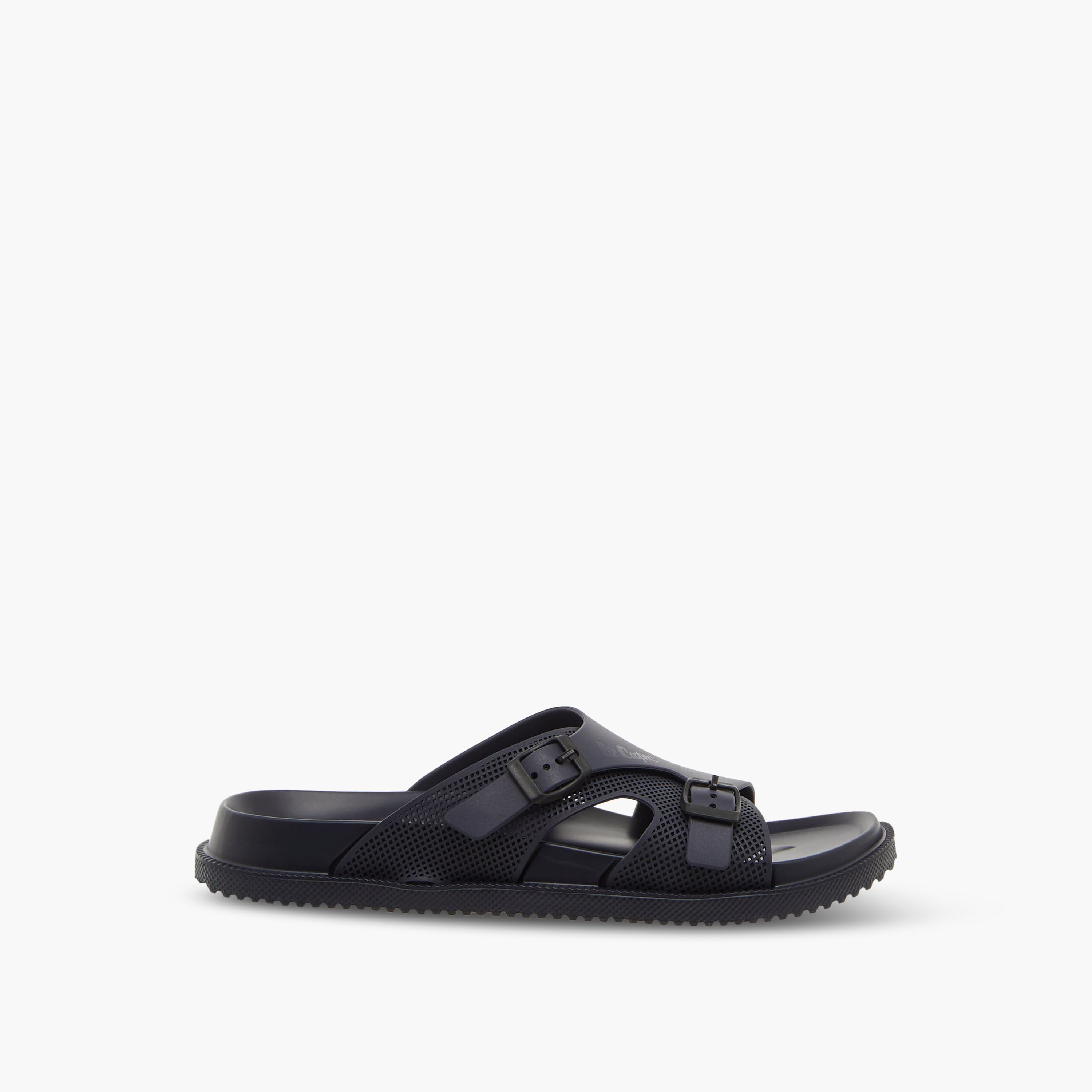 Lee Cooper Men Buckle Detail Slides-men-shoes-flipflopsandslides-image-3