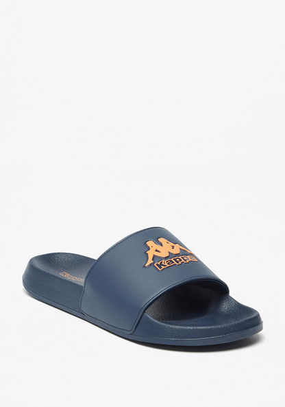 Kappa Men's Logo Embossed Slide Sandals-Men%27s Sandals-image-1