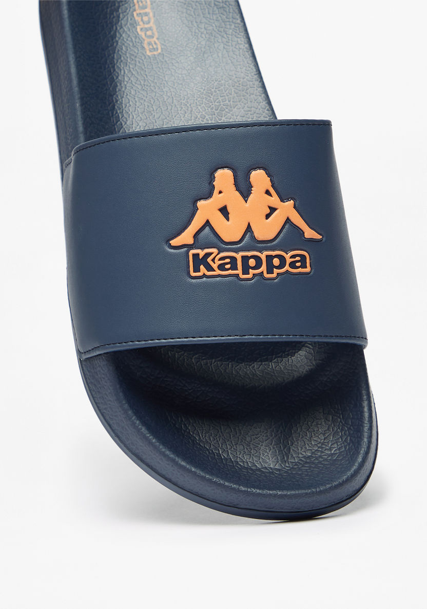 Kappa Men's Logo Embossed Slide Sandals-Men%27s Sandals-image-3