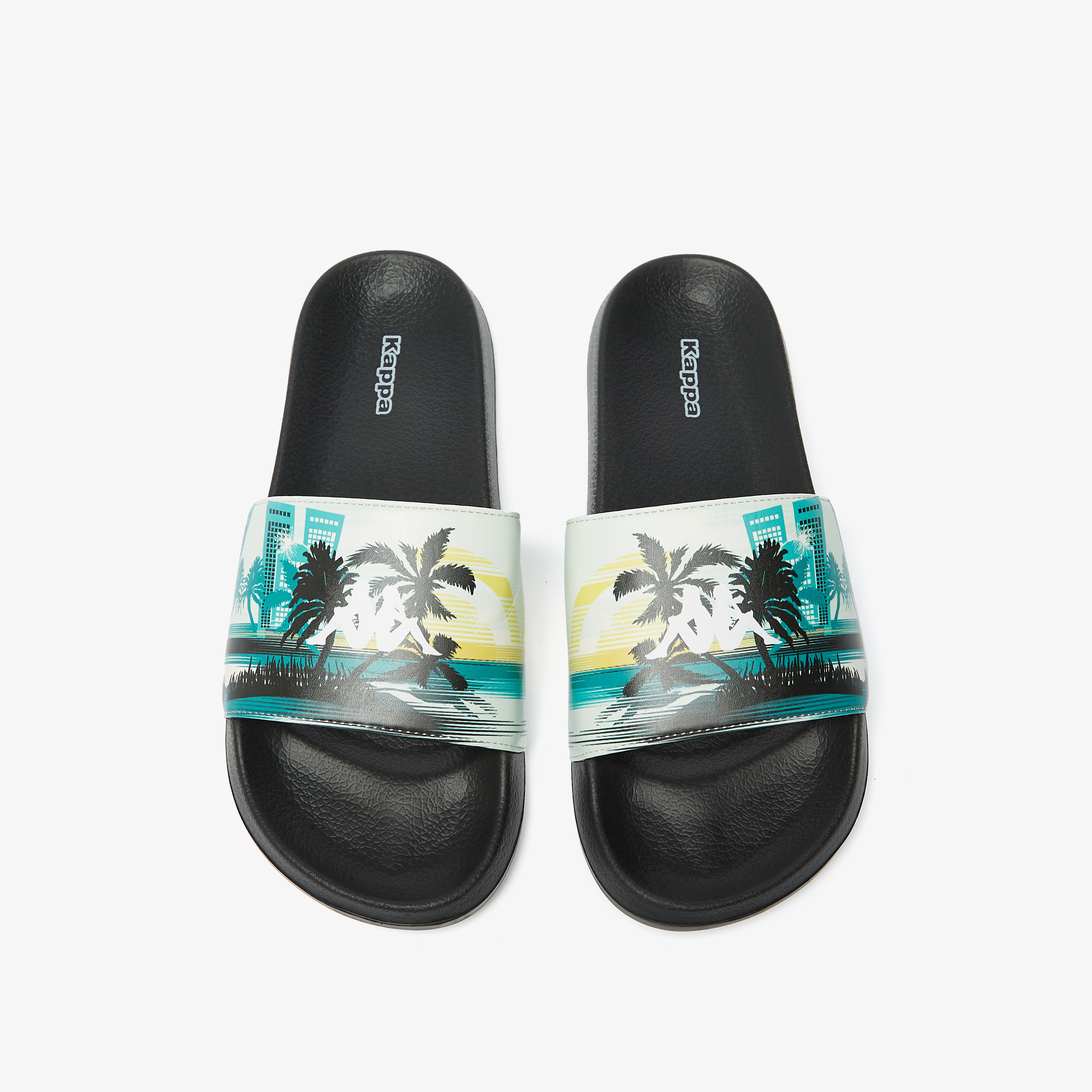 Shop Kappa Men s Printed Slip On Slides Online Splash Saudi