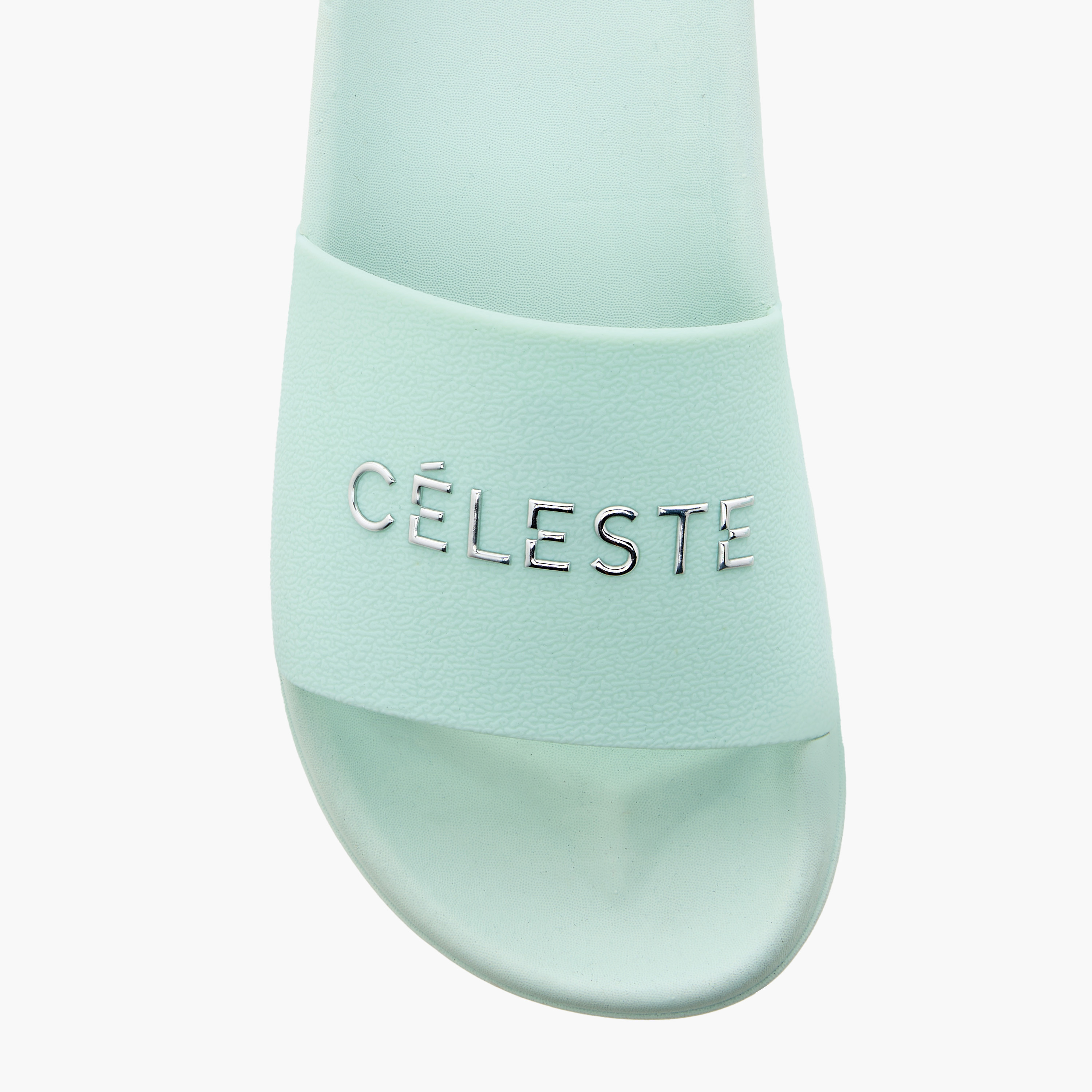 Celeste Women's Logo Detail Slip-On Slides-women-shoes-flipflopsandslides-image-3