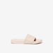 Aqua Textured Slip-On Slide Slippers-Women%27s Flip Flops & Beach Slippers-thumbnail-2