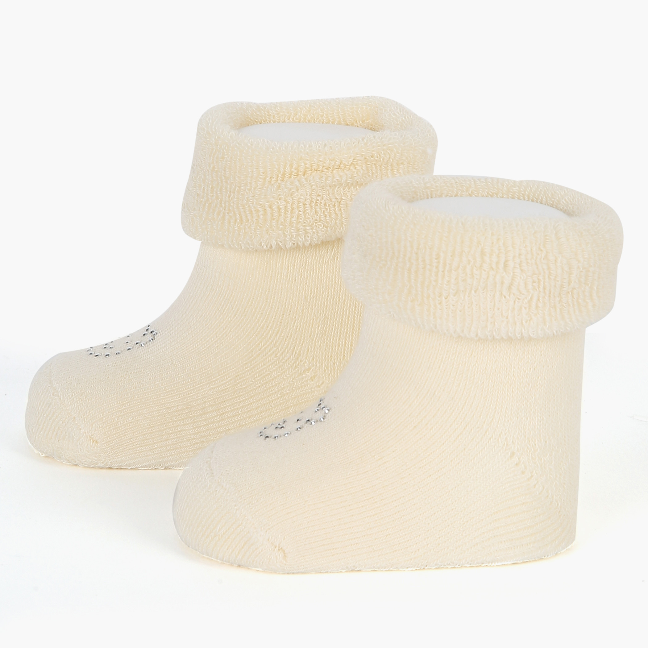 حذاء طويل بتصميم بارز الملمس من جيجلز-baby-boys-shoes-booties-image-2