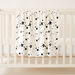 Juniors All-Over Star Print Receiving Blanket with Hood - 80 x 80 cms-Receiving Blankets-thumbnail-1