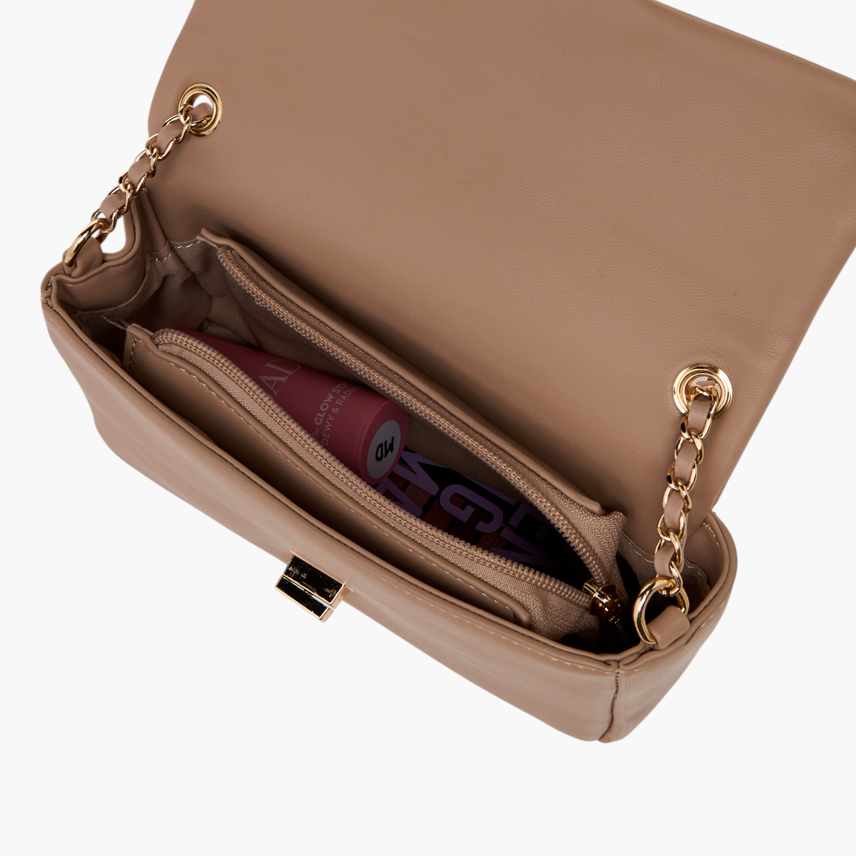 Flora Bella Solid Crossbody Bag with Twist Lock Closure-women-bagsandwallets-handbags-image-8