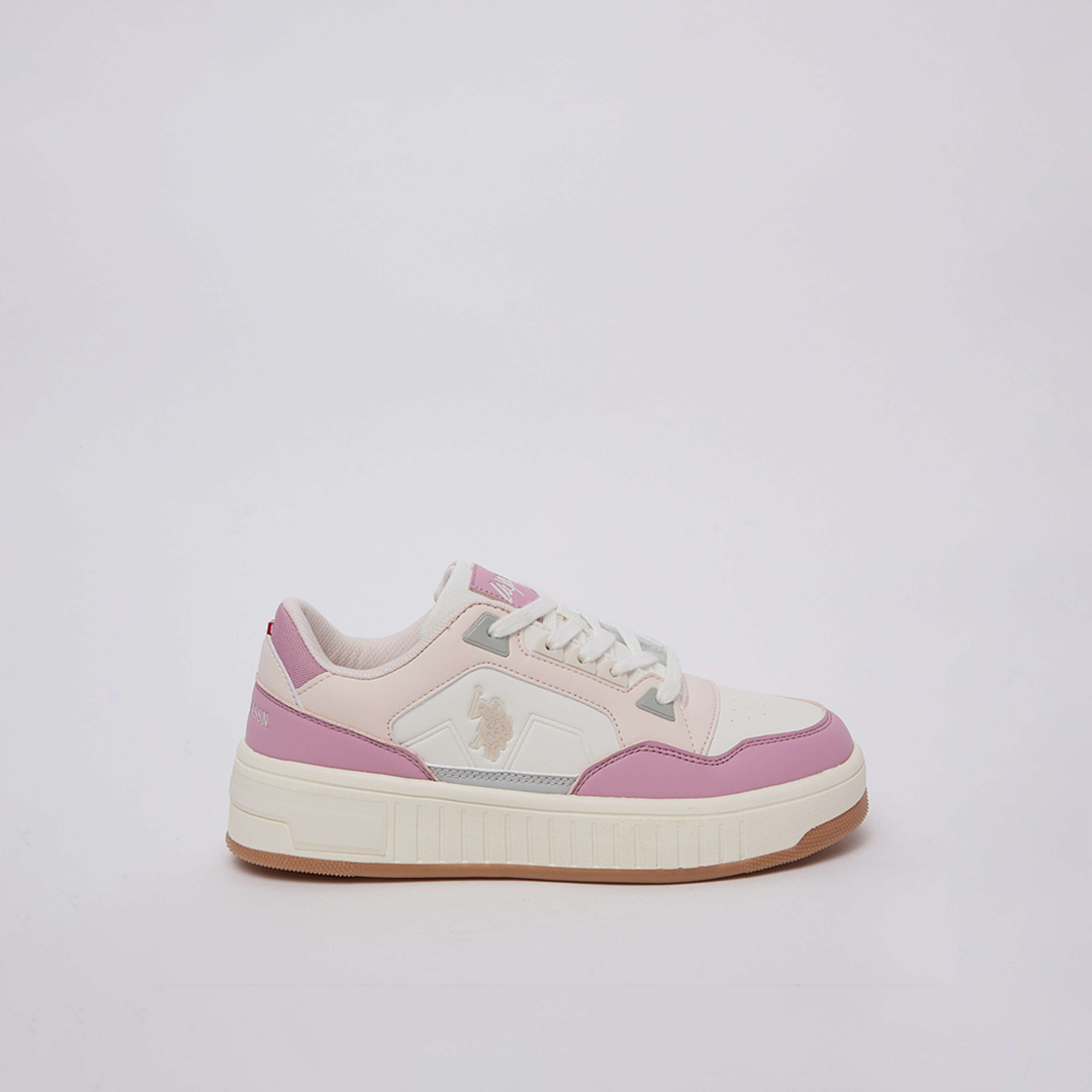 Us Polo Women's Lace-Up Cypher Flatform Low Ankle Sneakers | CYPHER-WMN-women-shoes-sneakers-image-4