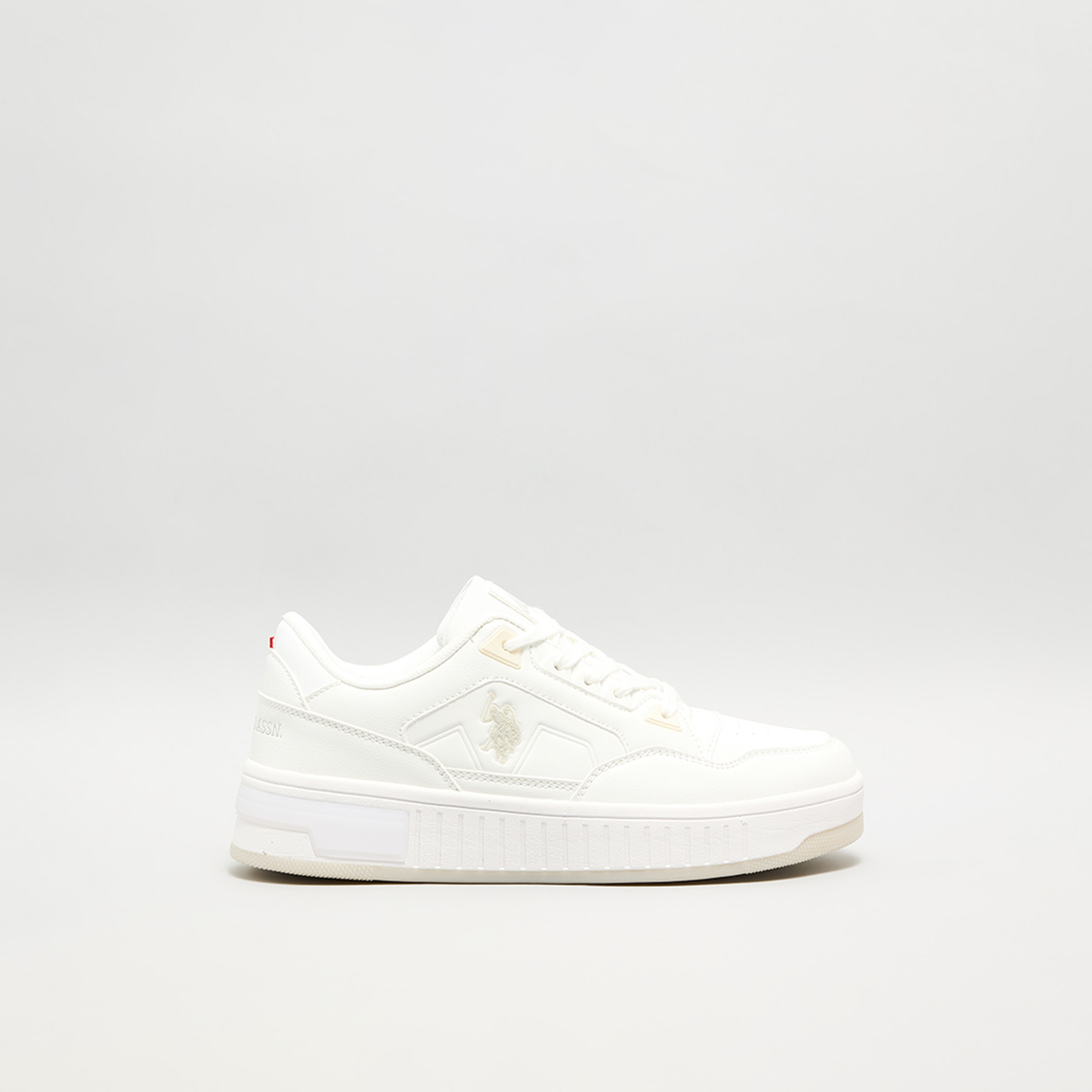 Us Polo Women's Lace-Up Cypher Flatform Low Ankle Sneakers | CYPHER-WMN-women-shoes-sneakers-image-1