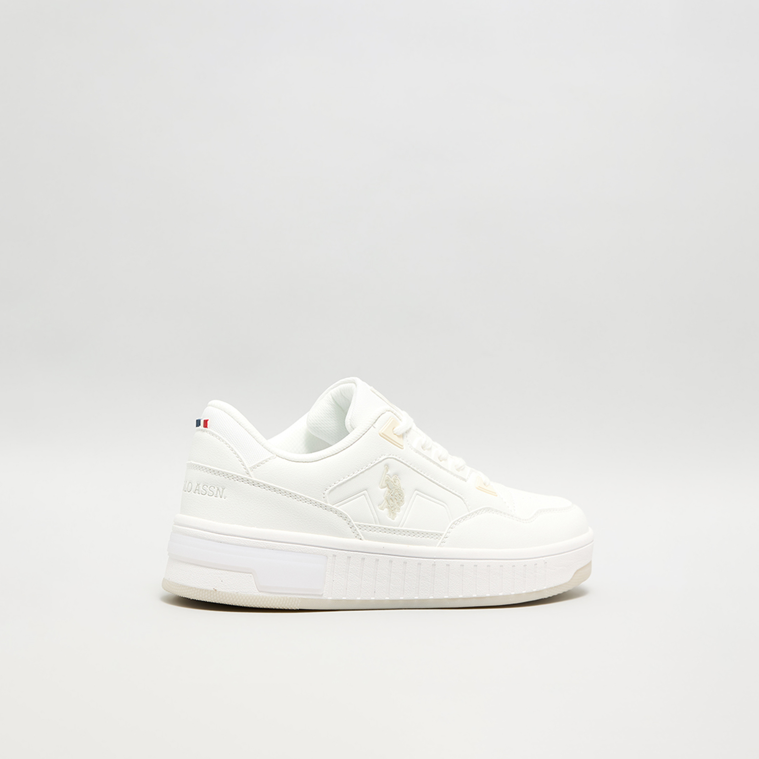 Us Polo Women's Lace-Up Cypher Flatform Low Ankle Sneakers | CYPHER-WMN-women-shoes-sneakers-image-3