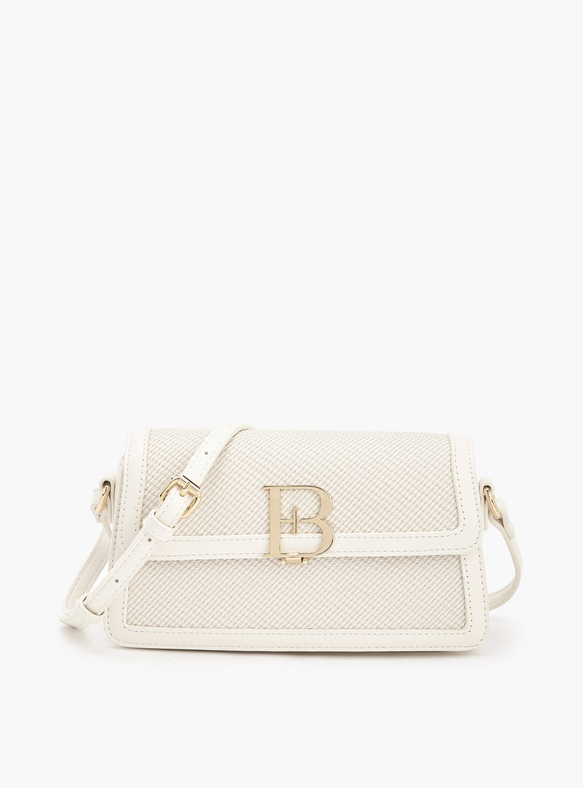 شنطة كروس بودي بارزة الملمس وحزام كتف قابل للتعديل من فلورا بيلا-women-bagsandwallets-handbags-image-1
